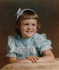 Becca at 3 years