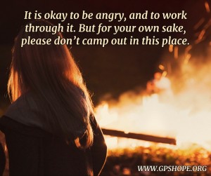 4. dont camp out at anger