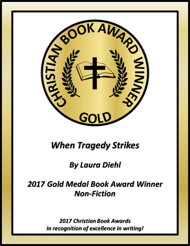 When Tragedy Strikes CBA Award Winning Certificate without cover Non-Fiction